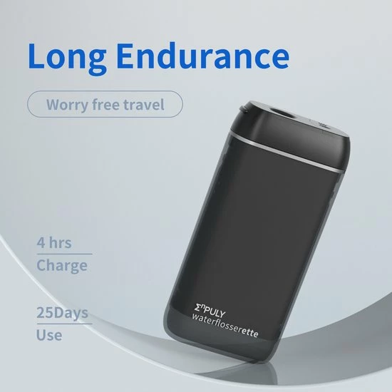 Korting π Enpuly Frisson Life - Waterflosser - Flosser - Waterflosser Draadloos - Kerstcadeaus -zwart β¨ 3 Korting π Enpuly Frisson Life - Waterflosser - Flosser - Waterflosser Draadloos - Kerstcadeaus -zwart β¨ - Afbeelding 3