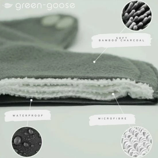 Nieuw π― 5 Stuks Eco Bamboe Wasbaar Maandverband - Herbruikbaar Maandverband Jeejz β 2 Nieuw π― 5 Stuks Eco Bamboe Wasbaar Maandverband - Herbruikbaar Maandverband Jeejz β - Afbeelding 2