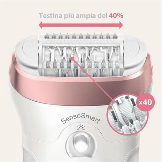 Groothandel ⌛ Braun Silk-épil 9 9-870 - Epilator - Wit/Roségoud ✨ 10 Groothandel ⌛ Braun Silk-épil 9 9-870 - Epilator - Wit/Roségoud ✨ - Afbeelding 10