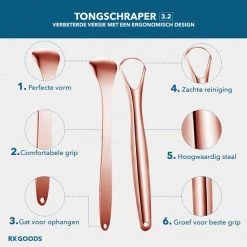 Goedkoopste ๐งจ RX Goods Rosé Gouden Tongschraper Voor Mondverzorging – 4 Stuks – Duurzaam & Herbruikbaar ๐ 15 Goedkoopste ๐งจ RX Goods Rosé Gouden Tongschraper Voor Mondverzorging – 4 Stuks – Duurzaam & Herbruikbaar ๐ -BRAUN Shop 550x550 331