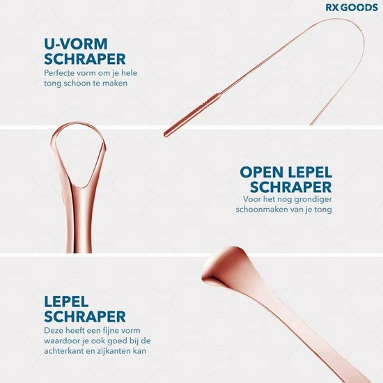 Goedkoopste ๐งจ RX Goods Rosé Gouden Tongschraper Voor Mondverzorging – 4 Stuks – Duurzaam & Herbruikbaar ๐ 11 Goedkoopste ๐งจ RX Goods Rosé Gouden Tongschraper Voor Mondverzorging – 4 Stuks – Duurzaam & Herbruikbaar ๐ - Afbeelding 11