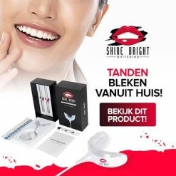Uitgang ✨ Shine Bright Whitening Whitening Kit - [100% Natuurlijke Ingrediënten] - [Peroxide-vrij] - [Pijnloos & Gemakkelijk Thuis Tanden Bleken] 👏 -BRAUN Shop 550x550 376