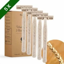 Kopen 😉 Bamboozy Scheermesjes 5x Van Tarwestro - Razor Scheermes Lichaam Intieme Streek Oksels Benen Scheren 😀