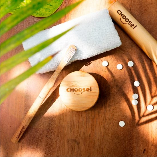 Beste Verkoop 💯 Choose! CHOOSE Tandpasta Tabletten Met Bamboe Refill Pot - 180 Tabletten - Starter Box - Duurzaam - Aanbevolen Door Tandartsen - Zero Waste - Vegan - Fluoride - Ecologisch Verantwoord ⭐ 6 Beste Verkoop 💯 Choose! CHOOSE Tandpasta Tabletten Met Bamboe Refill Pot - 180 Tabletten - Starter Box - Duurzaam - Aanbevolen Door Tandartsen - Zero Waste - Vegan - Fluoride - Ecologisch Verantwoord ⭐ - Afbeelding 6