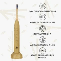 Promo 🎉 Agellic® Electrische Tandenborstel – Bamboe - Sonische Tandenborstel - Milieuvriendelijk Poetsen – Inclusief 3 Opzetborstel – Sinterklaas Cadeautjes - Kerst Cadeau Voor Vrouwen - Voor Mannen 🌟 10 Promo 🎉 Agellic® Electrische Tandenborstel – Bamboe - Sonische Tandenborstel - Milieuvriendelijk Poetsen – Inclusief 3 Opzetborstel – Sinterklaas Cadeautjes - Kerst Cadeau Voor Vrouwen - Voor Mannen 🌟 -BRAUN Shop 550x550 428