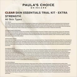 Beste recensies van 🧨 Paula's Choice Clear Extra Strength Mini-Kit - 4-stappen Routine Weg Met Onzuiverheden - Reis Formaat ✔️ -BRAUN Shop 550x550 476