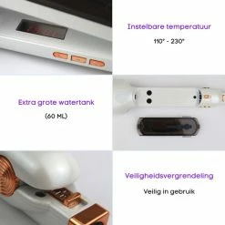 Aanbiedingen 👏 Confidance - Steampod – Steampod 3.0 - Stoomstijltang - Stijltang - Wit ✨ 11 Aanbiedingen 👏 Confidance - Steampod – Steampod 3.0 - Stoomstijltang - Stijltang - Wit ✨ -BRAUN Shop 550x550 511