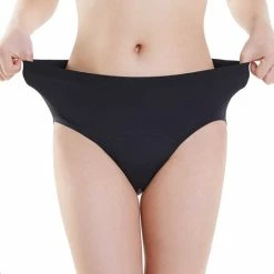 Goedkoopste 😀 Bamboozy Menstruatie Ondergoed Hipster Naadloos 4-laags Emma Maat XL 42-44 Zwart Period Underwear Duurzaam Menstrueren Incontinentie Zero Waste 🛒 -BRAUN Shop 550x550 544