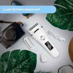 Beste Verkoop 🎁 Rock&Rose 3-in-1 Ladyshave - Scheerapparaat Voor Vrouwen - USB Oplaadbaar - Scheren - Ontharen - Adapter & Oplaadkabel Inbegrepen 😍 -BRAUN Shop 550x550 57