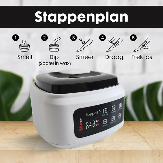 Aanbiedingen ⭐ MyHappySkin Happyskin® BIO Ontharingsset Inclusief Gratis E-boek, 500 Gram BioWax – Complete Wax Ontharen Set – Wax Verwarmer – Wax Heater – Wax Apparaat – Harsapparaat – 500 Ml – Zwart ❤️ 4 Aanbiedingen ⭐ MyHappySkin Happyskin® BIO Ontharingsset Inclusief Gratis E-boek, 500 Gram BioWax – Complete Wax Ontharen Set – Wax Verwarmer – Wax Heater – Wax Apparaat – Harsapparaat – 500 Ml – Zwart ❤️ - Afbeelding 4
