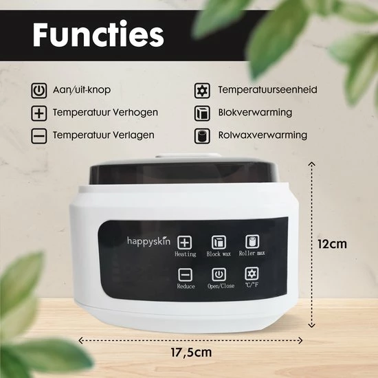 Aanbiedingen ⭐ MyHappySkin Happyskin® BIO Ontharingsset Inclusief Gratis E-boek, 500 Gram BioWax – Complete Wax Ontharen Set – Wax Verwarmer – Wax Heater – Wax Apparaat – Harsapparaat – 500 Ml – Zwart ❤️ 5 Aanbiedingen ⭐ MyHappySkin Happyskin® BIO Ontharingsset Inclusief Gratis E-boek, 500 Gram BioWax – Complete Wax Ontharen Set – Wax Verwarmer – Wax Heater – Wax Apparaat – Harsapparaat – 500 Ml – Zwart ❤️ - Afbeelding 5