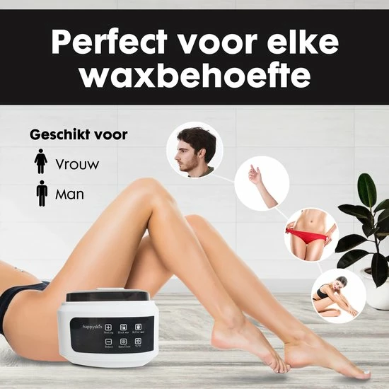 Aanbiedingen ⭐ MyHappySkin Happyskin® BIO Ontharingsset Inclusief Gratis E-boek, 500 Gram BioWax – Complete Wax Ontharen Set – Wax Verwarmer – Wax Heater – Wax Apparaat – Harsapparaat – 500 Ml – Zwart ❤️ 8 Aanbiedingen ⭐ MyHappySkin Happyskin® BIO Ontharingsset Inclusief Gratis E-boek, 500 Gram BioWax – Complete Wax Ontharen Set – Wax Verwarmer – Wax Heater – Wax Apparaat – Harsapparaat – 500 Ml – Zwart ❤️ - Afbeelding 8
