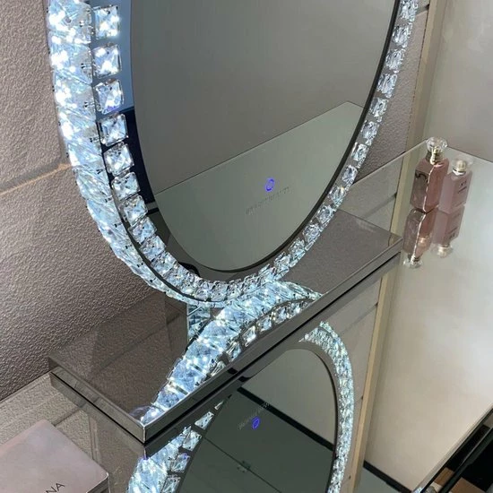 Coupon ๐งจ AANBIEDING!!! Bright Beauty Vanity Hollywood Make Up Spiegel Met Verlichting - 70 Cm X 50 Cm - Met Kristallen - Drie Lichtstanden ๐ 2 Coupon ๐งจ AANBIEDING!!! Bright Beauty Vanity Hollywood Make Up Spiegel Met Verlichting - 70 Cm X 50 Cm - Met Kristallen - Drie Lichtstanden ๐ - Afbeelding 2