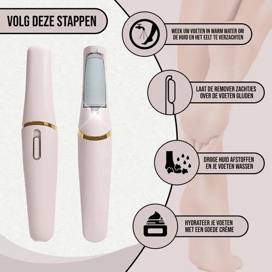 Beste Pirce ❤️ Trendosa Elektrische Eeltverwijderaar- Voetvijl- Eelt Verwijderaar-pedicure-IPX7 Waterdicht- New Model 2022 🎁 2 Beste Pirce ❤️ Trendosa Elektrische Eeltverwijderaar- Voetvijl- Eelt Verwijderaar-pedicure-IPX7 Waterdicht- New Model 2022 🎁 - Afbeelding 2