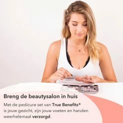 Beste Verkoop 🧨 Manicure Pedicure Set – 18 Delig Rvs Met Etui – Nagelknipper | TrueBenefits 🛒 -BRAUN Shop 550x550 708
