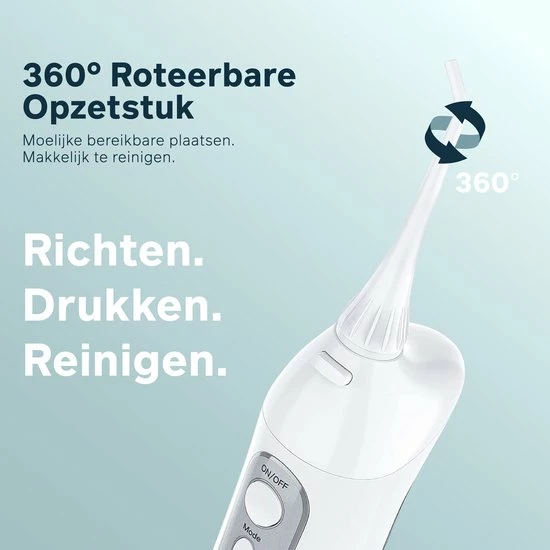 Hete verkoop π€© Bintoi® ISonic OptiFloss F600 - Waterflosser Opzetstukjes - Jet Tips - Vervangingsset Voor Flosapparaat - 4 Stuks - Wit π 3 Hete verkoop π€© Bintoi® ISonic OptiFloss F600 - Waterflosser Opzetstukjes - Jet Tips - Vervangingsset Voor Flosapparaat - 4 Stuks - Wit π - Afbeelding 3