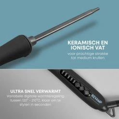 Beste Verkoop 😍 Revamp Progloss Krultang Voor Strakke Krullen - 10 Mm - Inclusief Hittebestendige Handschoen 👏 -BRAUN Shop 550x550 767