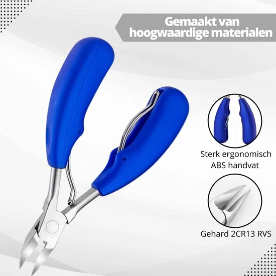 Beste Pirce 🔔 AdroitGoods - Nageltang Voor Harde Teennagels - Zwart - Nagelknipper - Voor Ingegroeide Teennagel - Kalknagels - Voeten - Pedicure 🥰 4 Beste Pirce 🔔 AdroitGoods - Nageltang Voor Harde Teennagels - Zwart - Nagelknipper - Voor Ingegroeide Teennagel - Kalknagels - Voeten - Pedicure 🥰 - Afbeelding 4