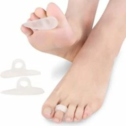 Beste Verkoop โค๏ธ Merkloos Siliconen Teencorrector - Teen Spreider - Teen Beschermer - Hallux Valgus - 2 Stuks ๐