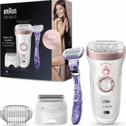 Groothandel ⌛ Braun Silk-épil 9 9-870 - Epilator - Wit/Roségoud ✨