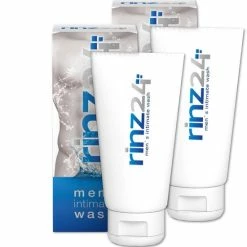 Goedkoopste 🔔 Rinz24 Men's Intimate Wash - Intieme Hygiëne Wasgel Voor Mannen - 2x 200ml 😍