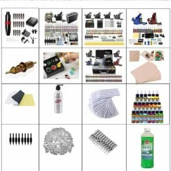 Korting ✔️ Dragonhawk Complete Tattoo Set Met 2 Machines, 14 Inkt En 20 Tatoeage Naalden 👍 -BRAUN Shop 550x570 3