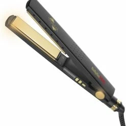 Beste Verkoop ✔️ BaBylissPRO BaByliss PRO - Black And Gold Titanium - Stijltang 👍