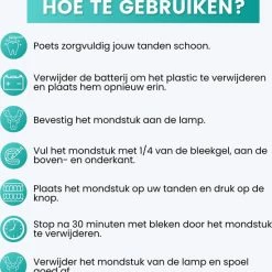 Beste deal ⌛ Truecare4u® Tandenbleekset Voor Thuis Bleken – Teeth Whitening – Zonder Peroxide – Tandenblekers - Wittere Tanden - Incl. Gratis E-book ❤️ -BRAUN Shop 550x578 4