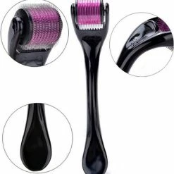 Beste Pirce ๐ฅฐ Merkloos DRS Derma Roller 540 - 2.00mm | Gezichts- En Huidverzorging | Zwart โค๏ธ