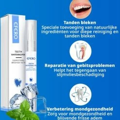 Beste Pirce ⌛ Efero Tanden Bleekpen - Teeth Whitening Pen - Tanden Bleker - Wittere Tanden - Teeth Whitening Strips - Professioneel Resultaat - Tandsteen Verwijderaar - Zonder Peroxide - Tandenbleekset - Tanden Bleken – Sinterklaas – Schoencadeautjes Sinterklaas 🤩 -BRAUN Shop 550x592 4