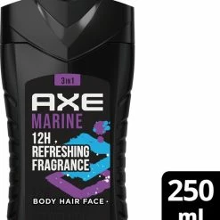 Beste deal 😍 Axe Douchegel - Showergel & Shampoo 2-in-1 Marine 250ml - 12 Stuks ✔️ -BRAUN Shop 550x598 2