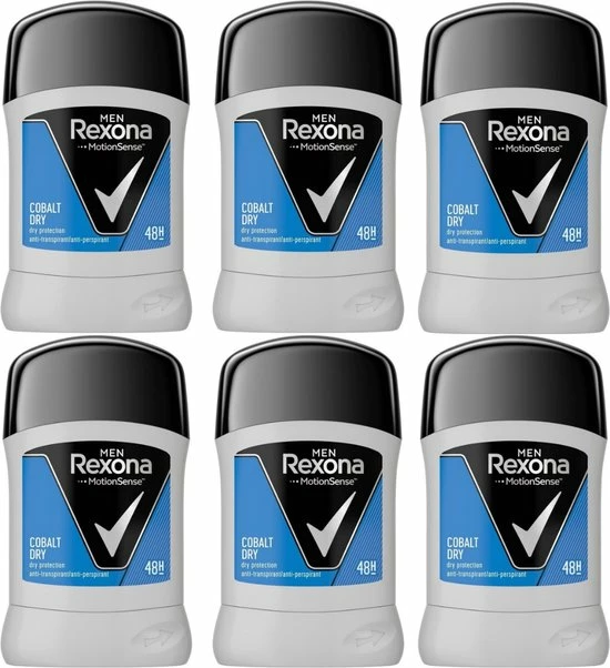 Beste Pirce π Rexona Men Cobalt Dry Deo Stick - Deodorant - Anti Transpirant Mannen - Antiperspirant - βοΈ 1 Beste Pirce π Rexona Men Cobalt Dry Deo Stick - Deodorant - Anti Transpirant Mannen - Antiperspirant - βοΈ