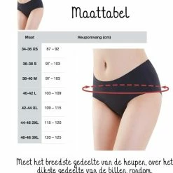 Goedkoopste 😀 Bamboozy Menstruatie Ondergoed Hipster Naadloos 4-laags Emma Maat XL 42-44 Zwart Period Underwear Duurzaam Menstrueren Incontinentie Zero Waste 🛒 -BRAUN Shop 550x609 1