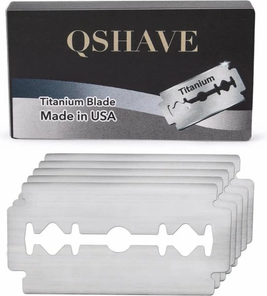 Beste deal 🛒 Safety Razor QSHAVE + 5 Titanium Scheermesjes – Dubbelzijdig Scheermes Voor Mannen En Vrouwen – Klassiek Scheermes 🤩 8 Beste deal 🛒 Safety Razor QSHAVE + 5 Titanium Scheermesjes – Dubbelzijdig Scheermes Voor Mannen En Vrouwen – Klassiek Scheermes 🤩 - Afbeelding 8