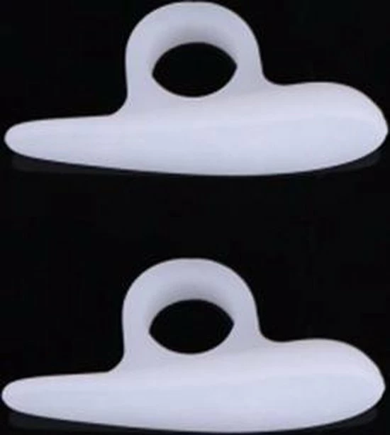 Beste Verkoop β€οΈ Merkloos Siliconen Teencorrector - Teen Spreider - Teen Beschermer - Hallux Valgus - 2 Stuks π 4 Beste Verkoop β€οΈ Merkloos Siliconen Teencorrector - Teen Spreider - Teen Beschermer - Hallux Valgus - 2 Stuks π - Afbeelding 4