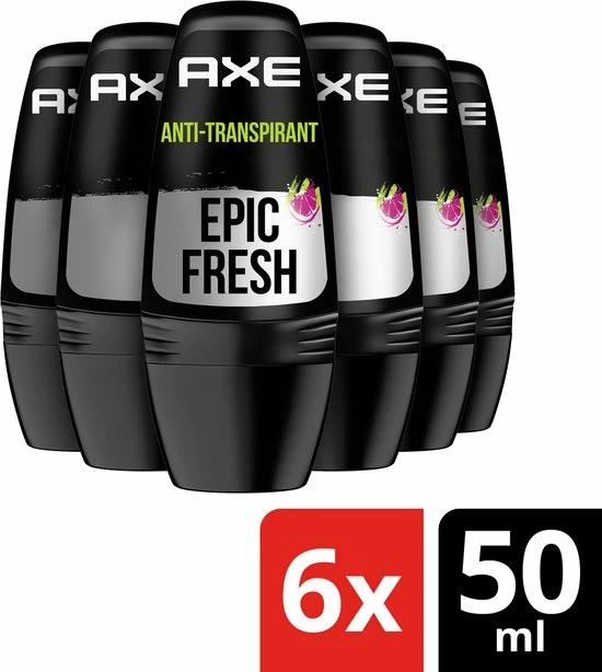 Beste Pirce π 6x Axe Deodorant Roller Epic Fresh 50 Ml π 1 Beste Pirce π 6x Axe Deodorant Roller Epic Fresh 50 Ml π