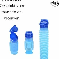Korting ๐ Merkloos Herbruikbare Draagbare Nood Unisex Toilet - 750ML Emergency WC - Plas Fles - Camping Toilet - Mannen En Vrouwen Urinoir - Meeneem Toilet - WC Voor In De Auto - Kinder Toilet - Closet - Plastuitje ๐