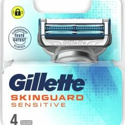 Nieuw 🎉 Gillette SkinGuard Sensitive Scheermesjes - 4 Navulmesjes 🔥 -BRAUN Shop 550x616