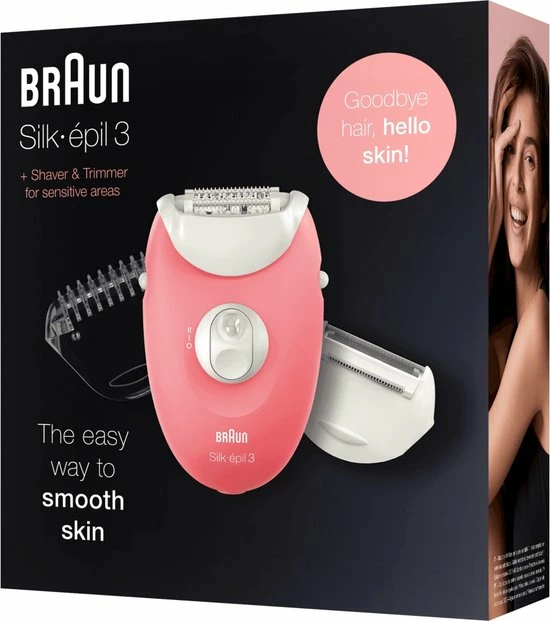 Uitgang 🔥 Braun Silk-épil 3 SE 3-440 Starterset 3-in-1 Ontharing - Epilator 😉 3 Uitgang 🔥 Braun Silk-épil 3 SE 3-440 Starterset 3-in-1 Ontharing - Epilator 😉 - Afbeelding 3