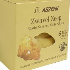 Begroting 🌟 Abzehk Zwavel Zeep (Sulfur Soap). 100% Handmade And Natural. Inhoud 150gr + 10gr EXTRA 🎁