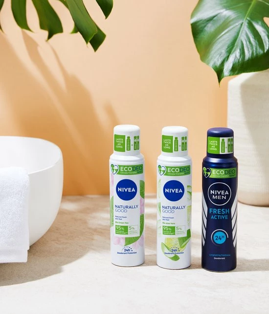 Beste Pirce π NIVEA MEN Ecodeo Fresh Active Deodorant - Voordeelverpakking - 6 X 125ml π 2 Beste Pirce π NIVEA MEN Ecodeo Fresh Active Deodorant - Voordeelverpakking - 6 X 125ml π - Afbeelding 2