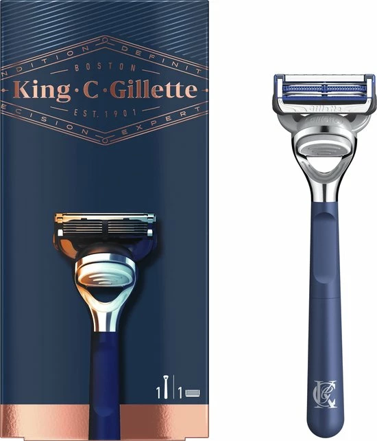 Goedkoop 🛒 King C. Gillette Gezicht En Contouren Scheersysteem Voor Heren 😀 1 Goedkoop 🛒 King C. Gillette Gezicht En Contouren Scheersysteem Voor Heren 😀