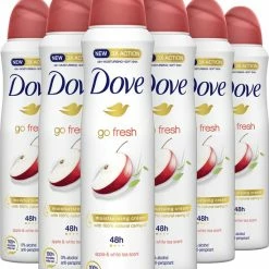 Beste recensies van 🔥 Dove Go Fresh Apple & White Tea Anti-Transpirant Deodorant Spray - 6 X 150 Ml - Voordeelverpakking 🤩 -BRAUN Shop 550x650 2