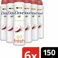 Beste recensies van ๐ฅ Dove Go Fresh Apple & White Tea Anti-Transpirant Deodorant Spray - 6 X 150 Ml - Voordeelverpakking ๐คฉ