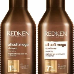 Begroting 🔔 Redken All Soft Mega Shampoo + Conditioner - 2x 300ml ⭐