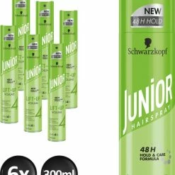 Beste Verkoop โจ Junior Hairspray Ultra Lift-Up Volume 6x ๐