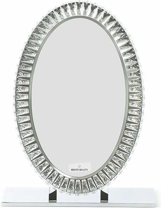 Coupon ๐งจ AANBIEDING!!! Bright Beauty Vanity Hollywood Make Up Spiegel Met Verlichting - 70 Cm X 50 Cm - Met Kristallen - Drie Lichtstanden ๐ 1 Coupon ๐งจ AANBIEDING!!! Bright Beauty Vanity Hollywood Make Up Spiegel Met Verlichting - 70 Cm X 50 Cm - Met Kristallen - Drie Lichtstanden ๐