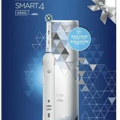 Beste Pirce ⭐ Oral B Oral-B Smart 4 4500 - Wit - Elektrische Tandenborstel 🛒 -BRAUN Shop 550x759 1