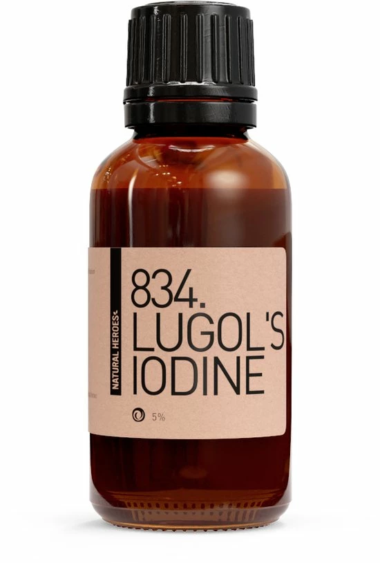 Promo π Natural Heroes Lugol's Iodine (5%) 30 Ml π₯ 1 Promo π Natural Heroes Lugol's Iodine (5%) 30 Ml π₯