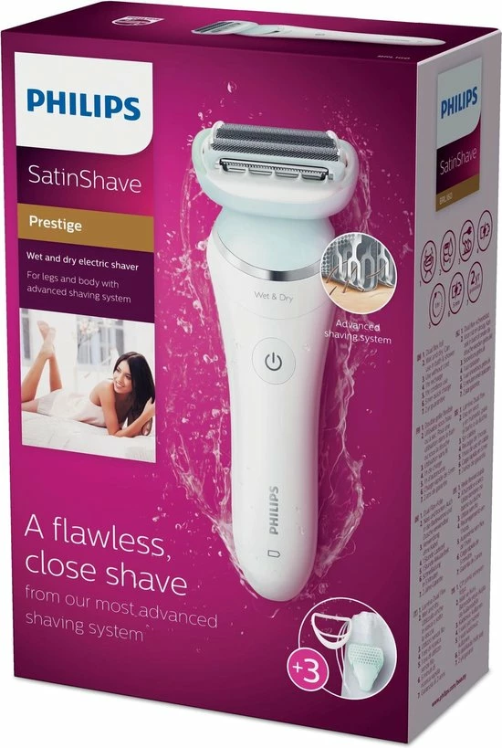 Promo ⌛ Philips SatinShave Prestige BRL160/00 - Ladyshave 🤩 10 Promo ⌛ Philips SatinShave Prestige BRL160/00 - Ladyshave 🤩 - Afbeelding 10